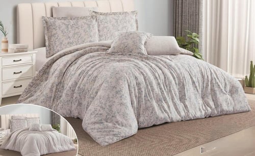 مفرش سرير فلورينا نفرين بتصميم مشجر ليمنحك اجواء ا...