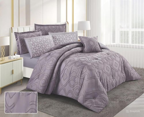 مفرش سرير SNOOZYL نفرين بتصميم النقش الملكي بتصميم...