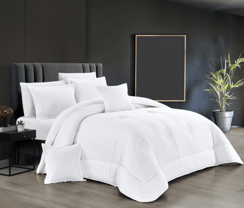 مفرش نفرين فندقي فخم من اجود انواع المايكروفايبر