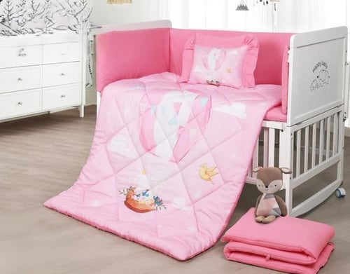 مفرش DREMS سرير حواجز سرير اطفال 5 قطع صيفي ليمنح...