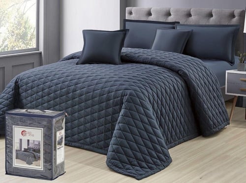 QR مفرش سرير نفريونص مضغوط بتصميم فريد صيفي من الم...