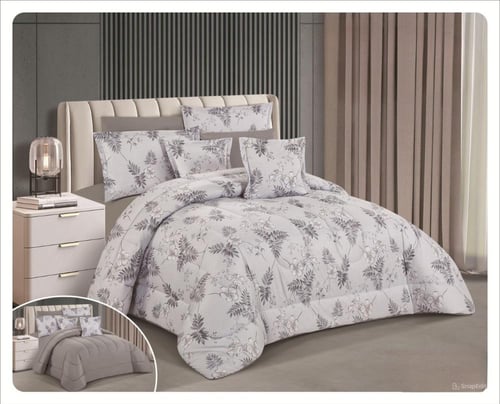 مفرش بيوتفيل نفرين مشجر بتصميم جميل