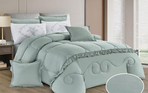 مفرش SOFT سرير نفرين من الفرو والمخمل الناعم ليمنح...