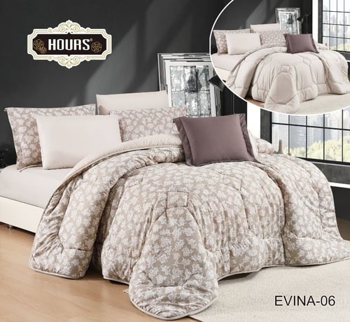 مفرش هورس نفرين مشجر بنمط الطبيعة ذو طابع وجهين