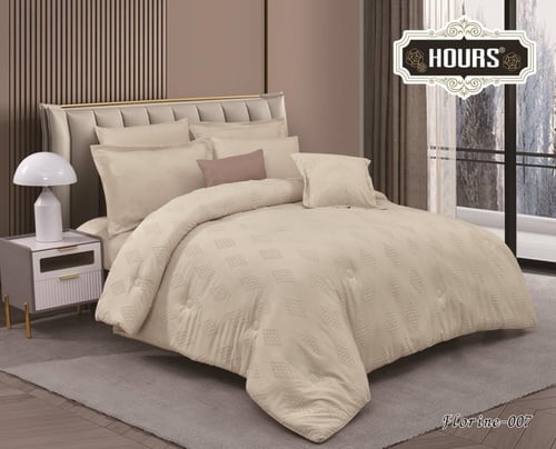 مفرش نفر ونص من الجاكار مبطن بقطن