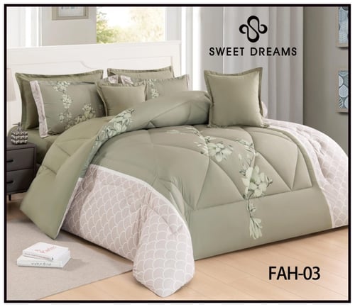 مفرش نفرين مشجر فخم ليضيف الجمال لغرفتك