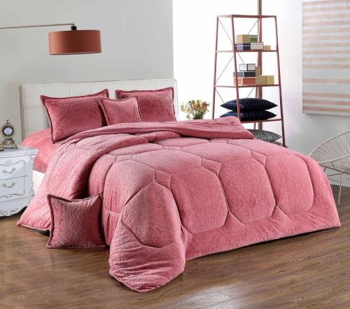 مفرش BOBOY سرير نفرين من الفرو والمخمل الناعم ليمن...