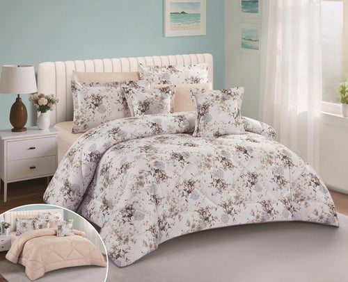 مفرش توتي نفرين بتصميم مشجر ليضيف لمسة الى ديكور غ...