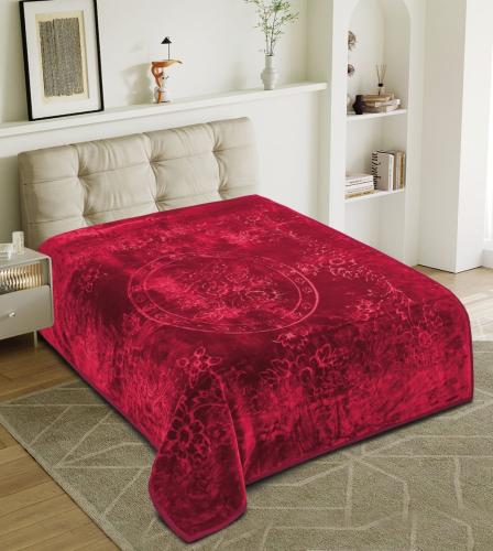 بطانية نفرين سادة محفور بخامة عالية الجودة