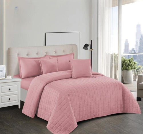 SNOOZYL مفرش سرير نفرين مضغوط صيفي فخم من المايكرو...