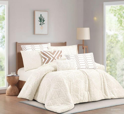 مفرش هبي نفر ونص صيفي فخم بتصميم فريد