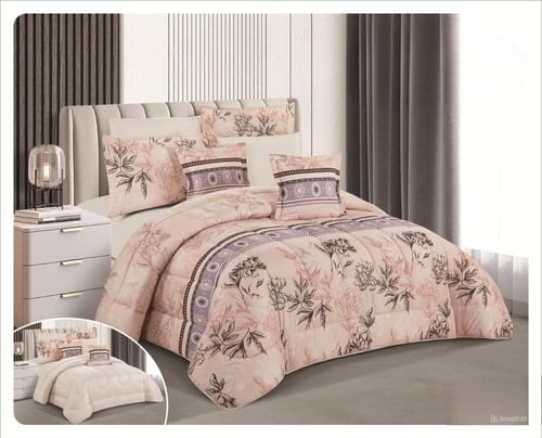 مفرش بيوتفيل نفرين مشجر بتصميم جميل