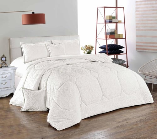 مفرش BOBOY سرير نفرين من الفرو والمخمل الناعم ليمن...