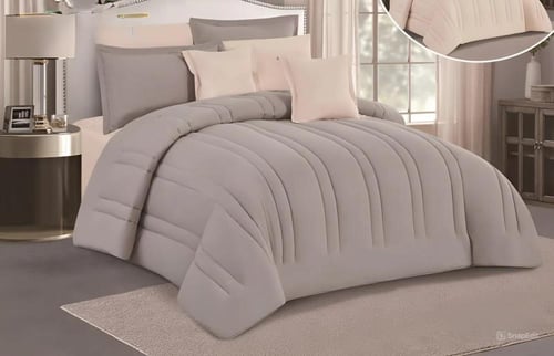 AL-HOTLE مفرش سرير نفرين فندي ذو طابع وجهين ليمنحك...