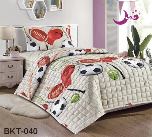 مفرش رسوم اطفال مضغوط نفر ونص