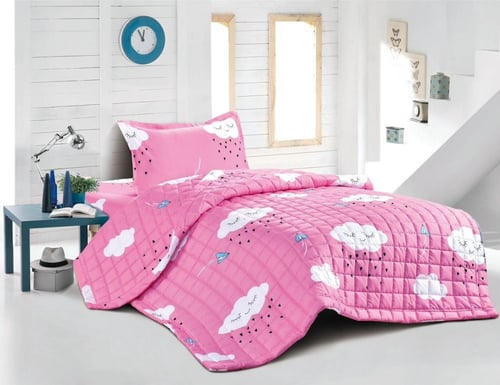 مفرش رسوم اطفال مضغوط نفر ونص