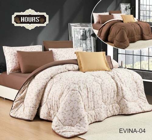 مفرش هورس نفرين مشجر بنمط الطبيعة ذو طابع وجهين