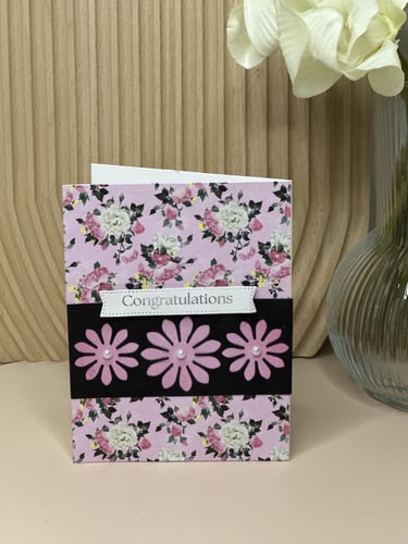 Congratulations card 🌸