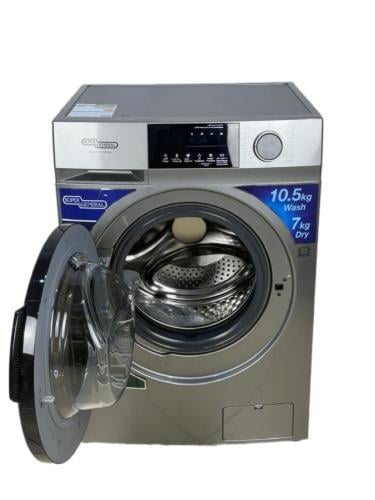 غسالة سوبر جنرال 10.5 كيلو مع نشافة - تحميل أمامي،...