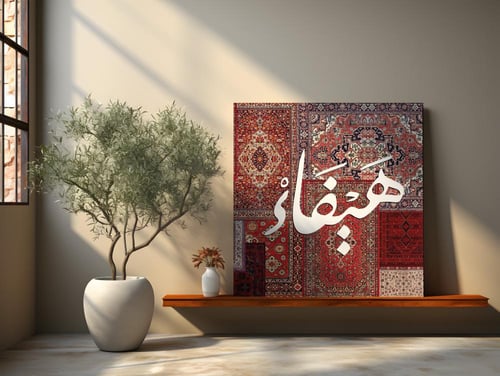 لوحة باسم هيفاء