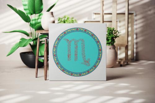 لوحة برج العقرب