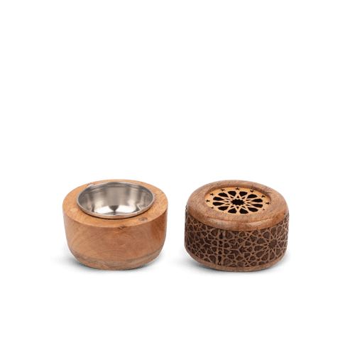 طقم مبخرة دائري - فاتح