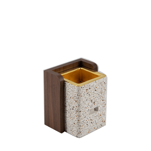 طقم مبخرة تيرازو | مربع كريمي