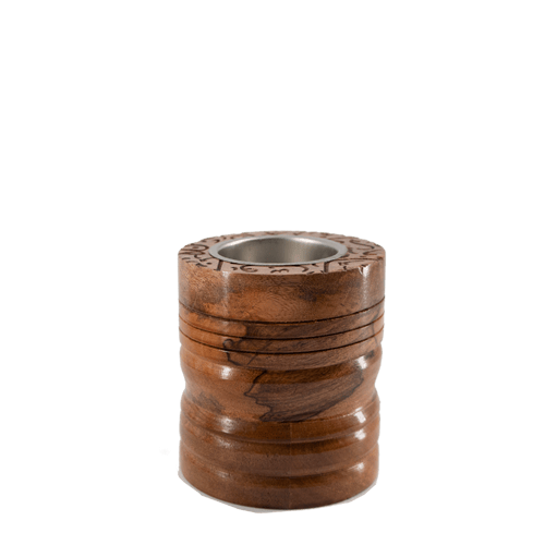 طقم مبخرة بتصميم بيضاوي | نقوش عربية