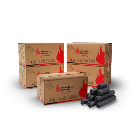 مجموعة الوَسْم | 5 كراتين فحم سداسي