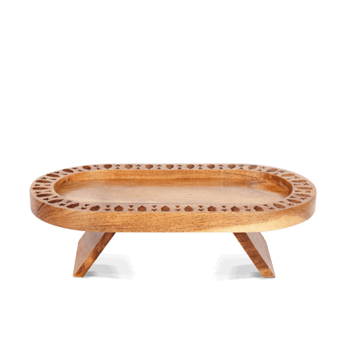 مبخرة "هيبة" – مع علبة خشبية منقوشة بني غامق