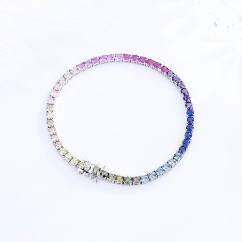 اسوارة فضة رينبو - عيار 925