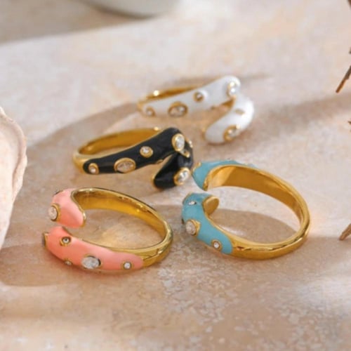 خاتم نوفا الراقي باحجار زيركون