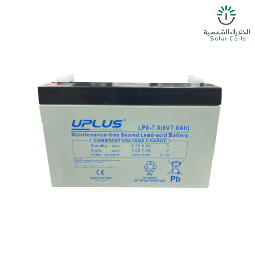 بطاريه ابلس جاف 6 فولت 7 امبير