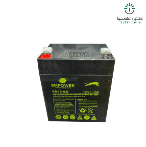 بطارية ام باور 12V-5.0Ah جل