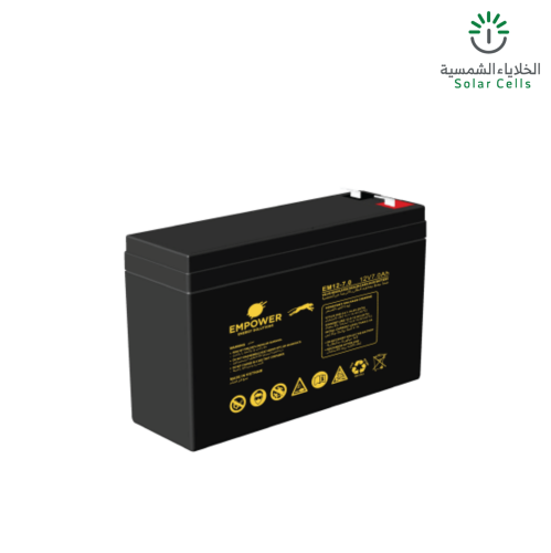 بطارية ام باور 12V-7.0Ah جل