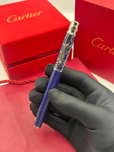 قلم كارتير سانتوس - اسود منقوش