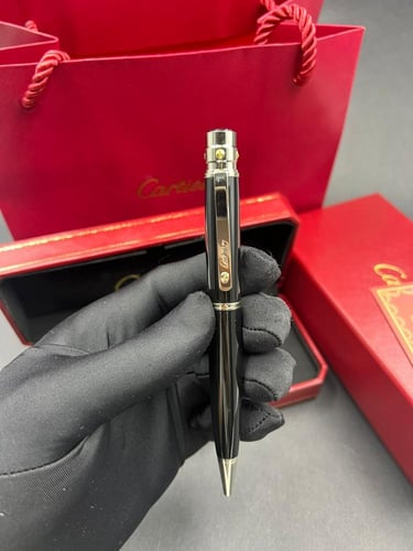 قلم كارتير سانتوس اسود