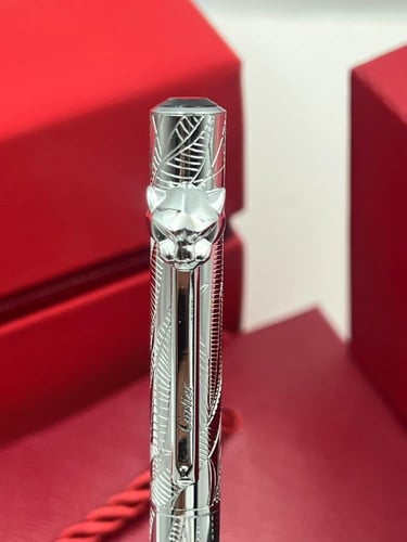 قلم كارتير تايجر- فضي