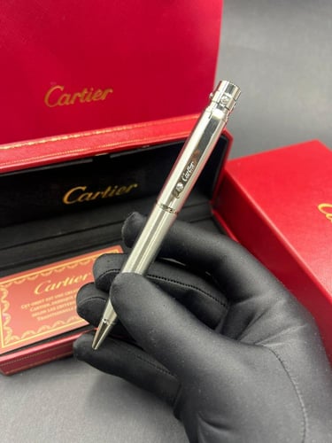 قلم كارتير سانتوس فضي