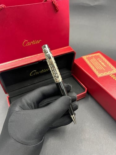 قلم كارتير سانتوس اسود