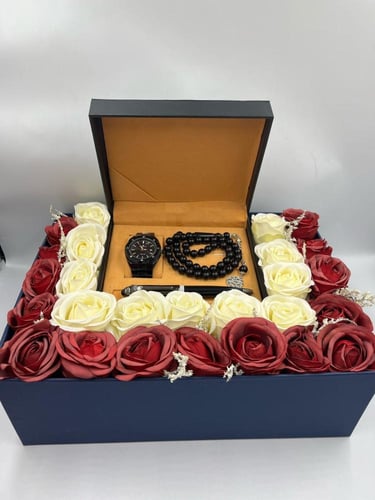 بوكس تغليف هدايا-لون كحلي