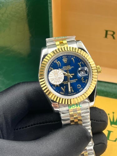 ساعة رولكس ديت جست ارقام عربية