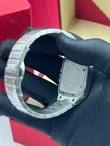 ساعة كارتير سانتوس اسود