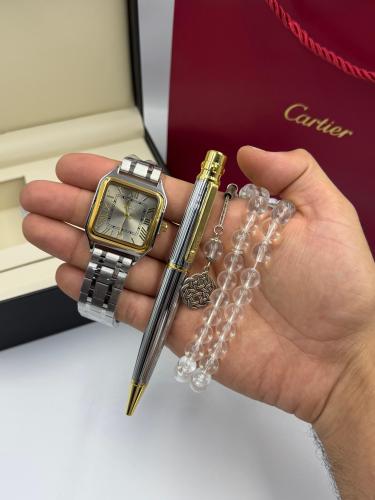 طقم ساعة سبحة وقلم