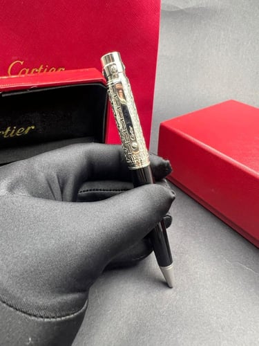 قلم كارتير سانتوس اسود