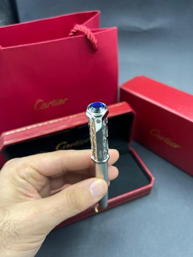 قلم كارتير دومو فضي