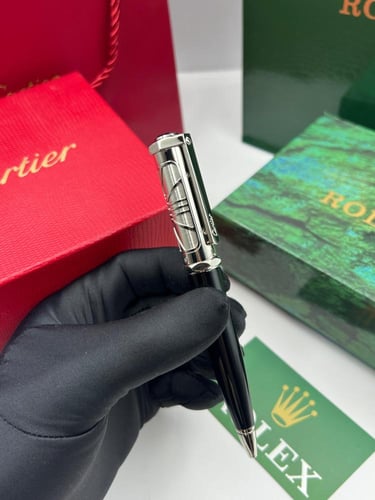 طقم ساعة رولكس وقلم كارتير