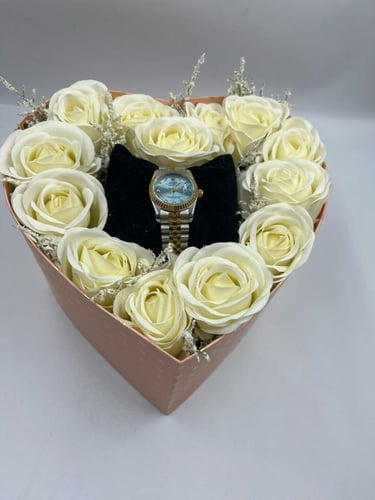 بوكس تغليف هدايا- شكل القلب