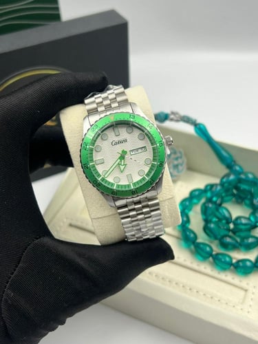 طقم ساعة سبحة وقلم