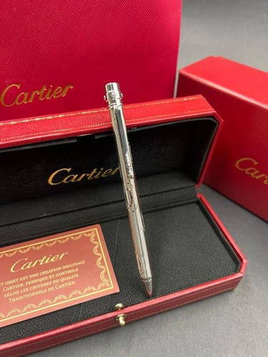 قلم كارتير بولبوينت منقوش